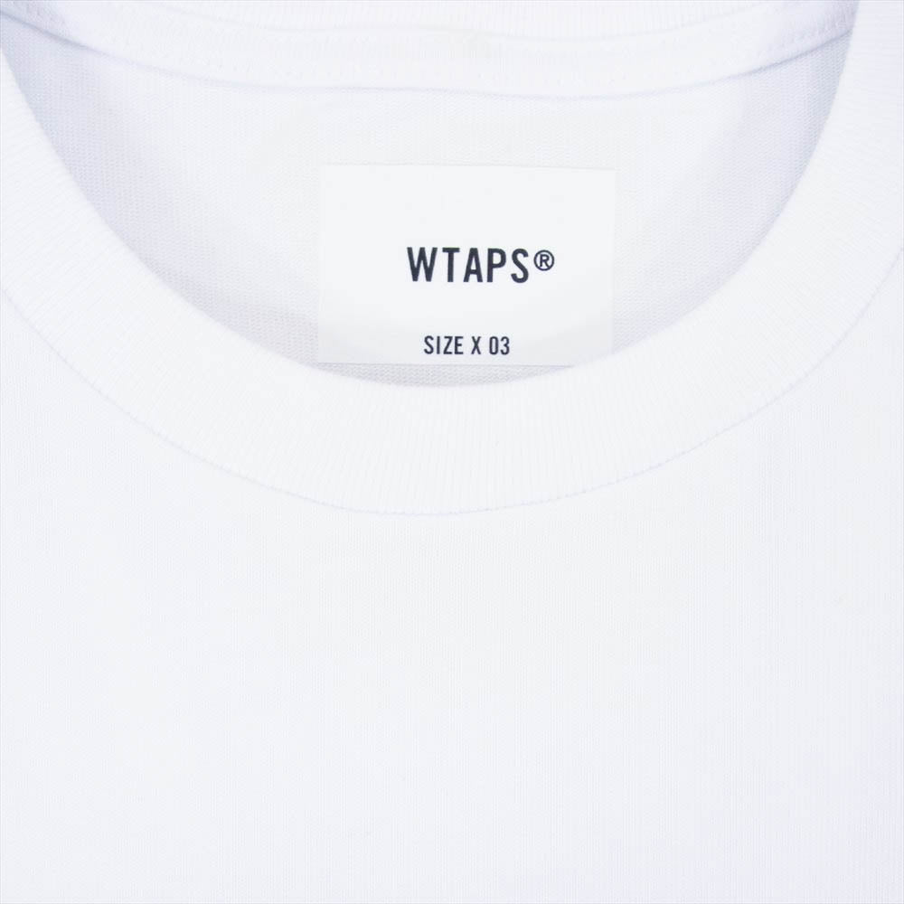 WTAPS ダブルタップス 22AW 22217OND-CSM01 ONEITA POWER T SS パワー ショートスリーブ オニータ 半袖 Ｔシャツ  カットソー ホワイト ホワイト系 X03 【美品】【中古】