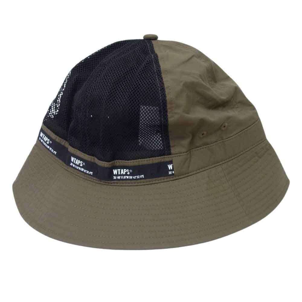 WTAPS ダブルタップス 22SS 221HCDT-HT19  BALL 02 HAT NYLON TUSSAH ハット カーキ系 X03 【中古】