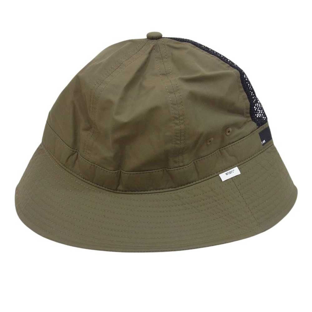 WTAPS ダブルタップス 22SS 221HCDT-HT19  BALL 02 HAT NYLON TUSSAH ハット カーキ系 X03 【中古】