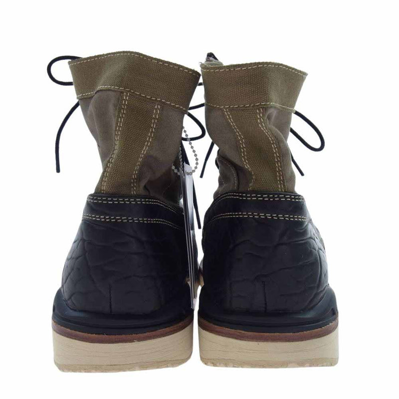 VISVIM ビズビム 22AW 0522902002002 CONTRARY DEPT コントラリーデプト 7HOLE 73-FOLK 10 ブーツ カーキ系 us10【新古品】【未使用】【中古】