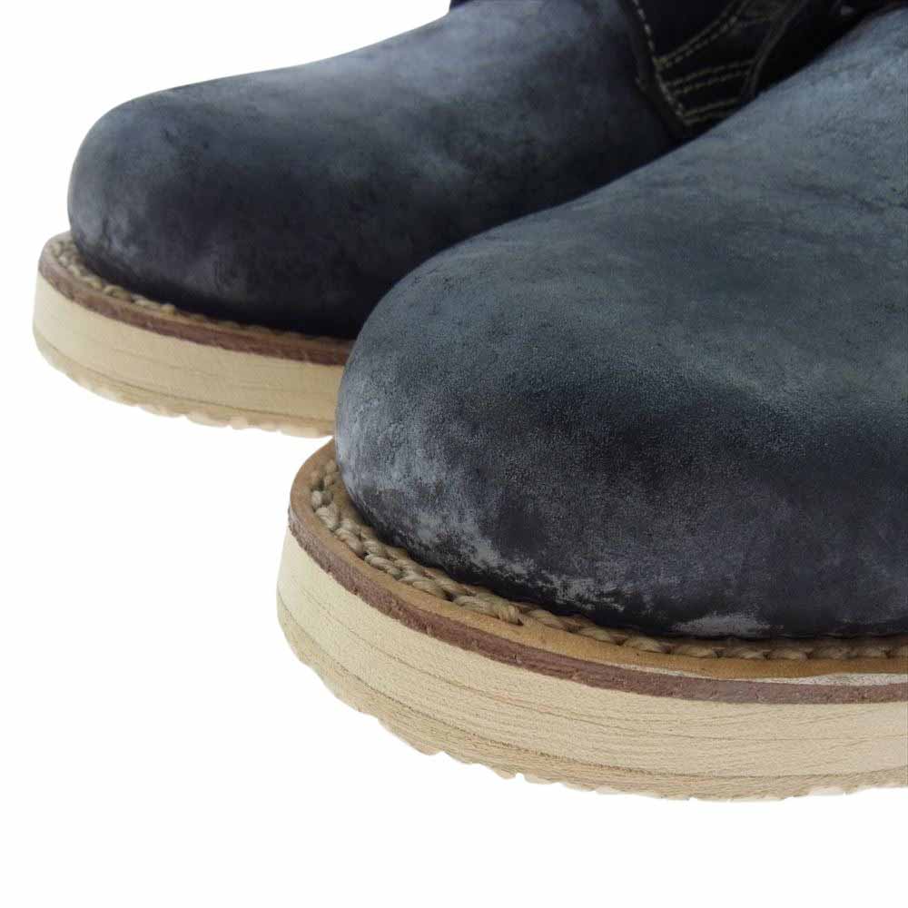 VISVIM ビズビム 22AW 0522902002002 CONTRARY DEPT コントラリーデプト 7HOLE 73-FOLK 10 ブーツ カーキ系 us10【新古品】【未使用】【中古】