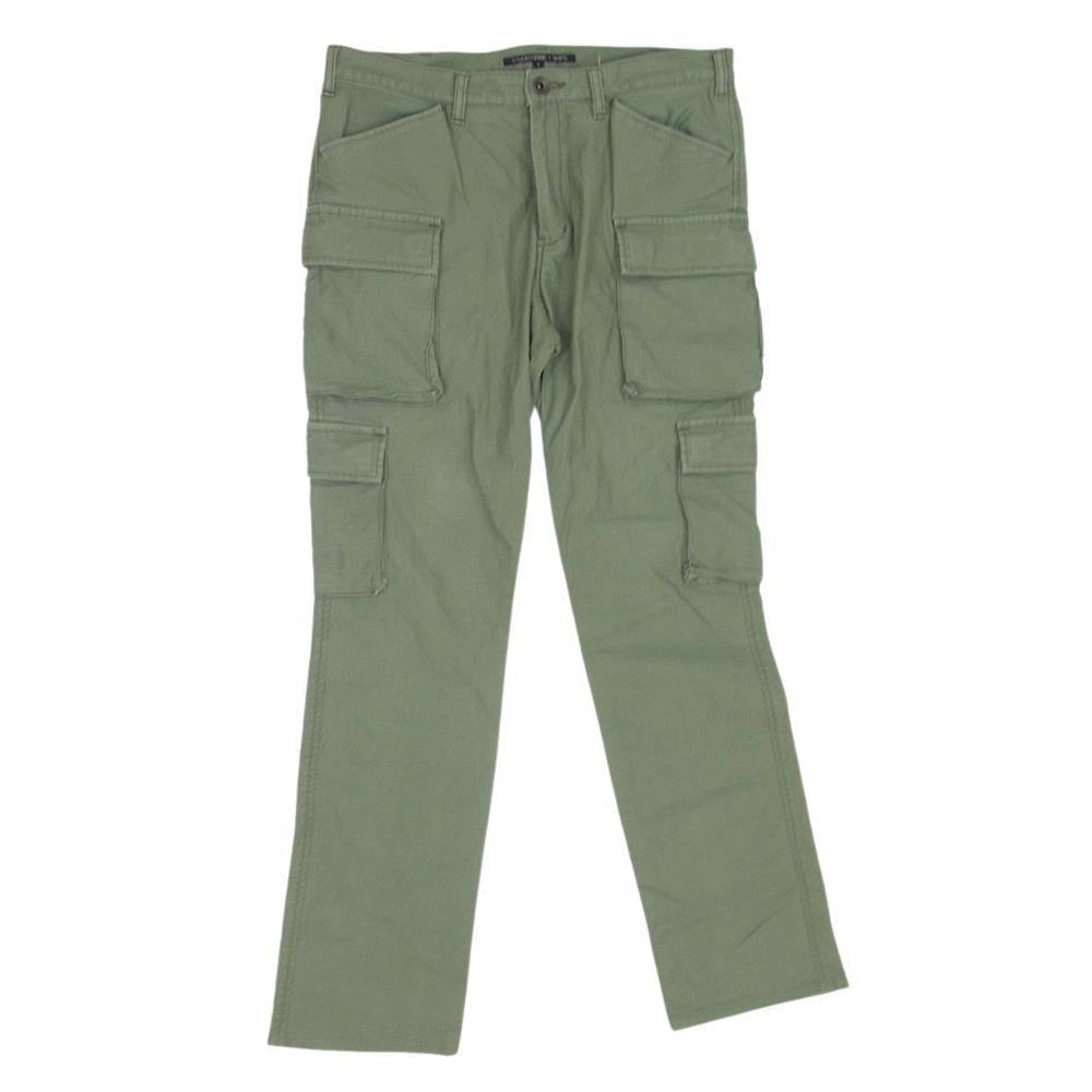 STUDIO ORIBE スタジオオリベ EP02-43 SHIPS シップス 8POCKET PANTS 8 ポケット カーゴ パンツ カーキ系 5【中古】