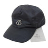 Rick Owens リックオウエンス 23AW MU02C3B03-M3632 × Moncler モンクレール BASEBALL HAT ロゴワッペン ベースボール ハット キャップ 帽子 ブラック系 UNI【中古】