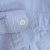 PORTER CLASSIC ポータークラシック 24SS PC-016-2212-0040-0012 ROLL UP STRIP SHIRT ロールアップ ストライプ 長袖 シャツ ブルー系 S【新古品】【未使用】【中古】
