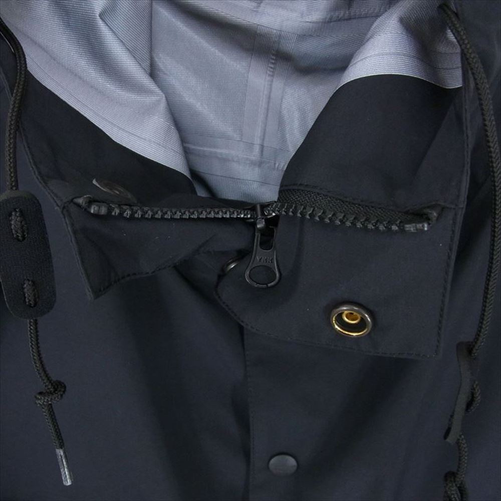 MOUNTAIN RESEARCH マウンテンリサーチ MTR-3853 MT PARKA 防水 フィッシングパーカー  ブラック系 L【中古】