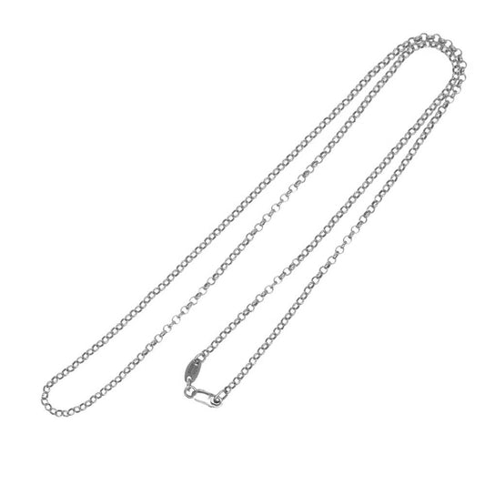 CHROME HEARTS クロムハーツ（原本無） 20inch NECKCHAIN R20 ロールチェーン 20インチ シルバー ネックレス シルバー系【中古】