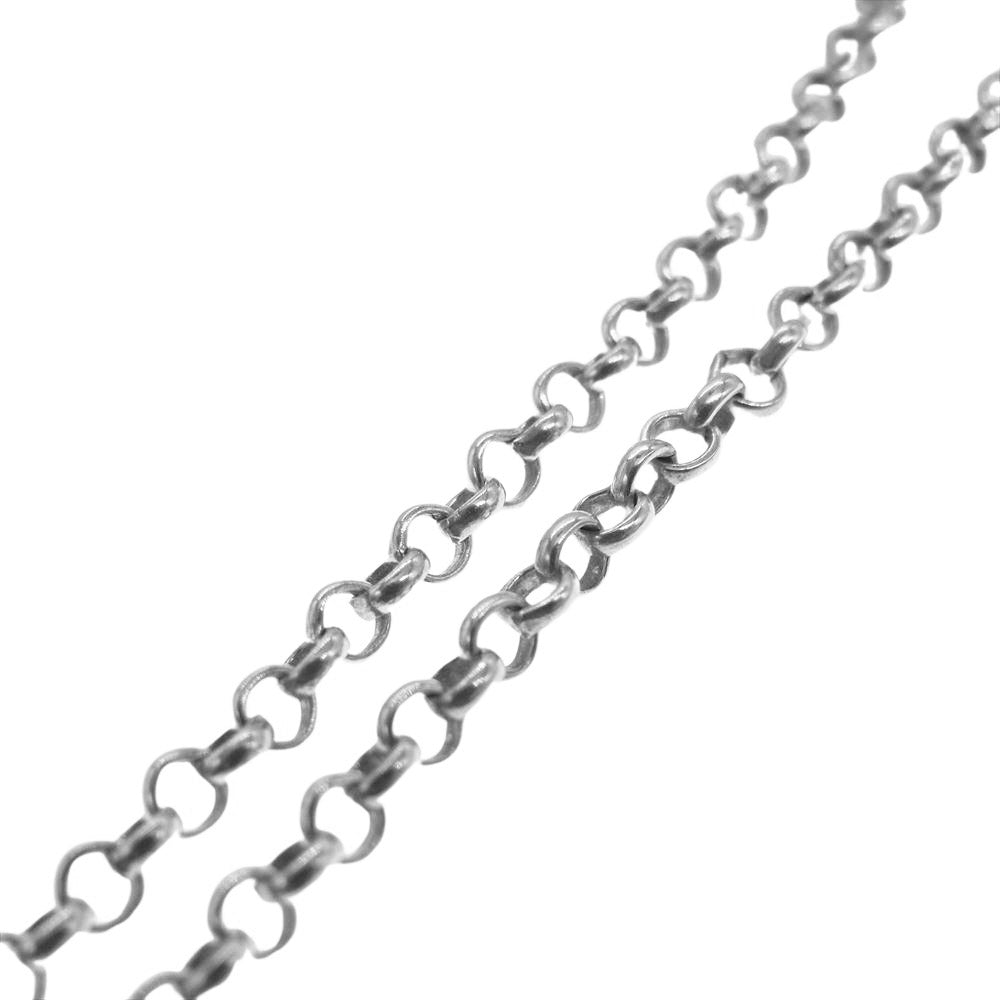 CHROME HEARTS クロムハーツ（原本無） 20inch NECKCHAIN R20 ロールチェーン 20インチ シルバー ネックレス シルバー系【中古】
