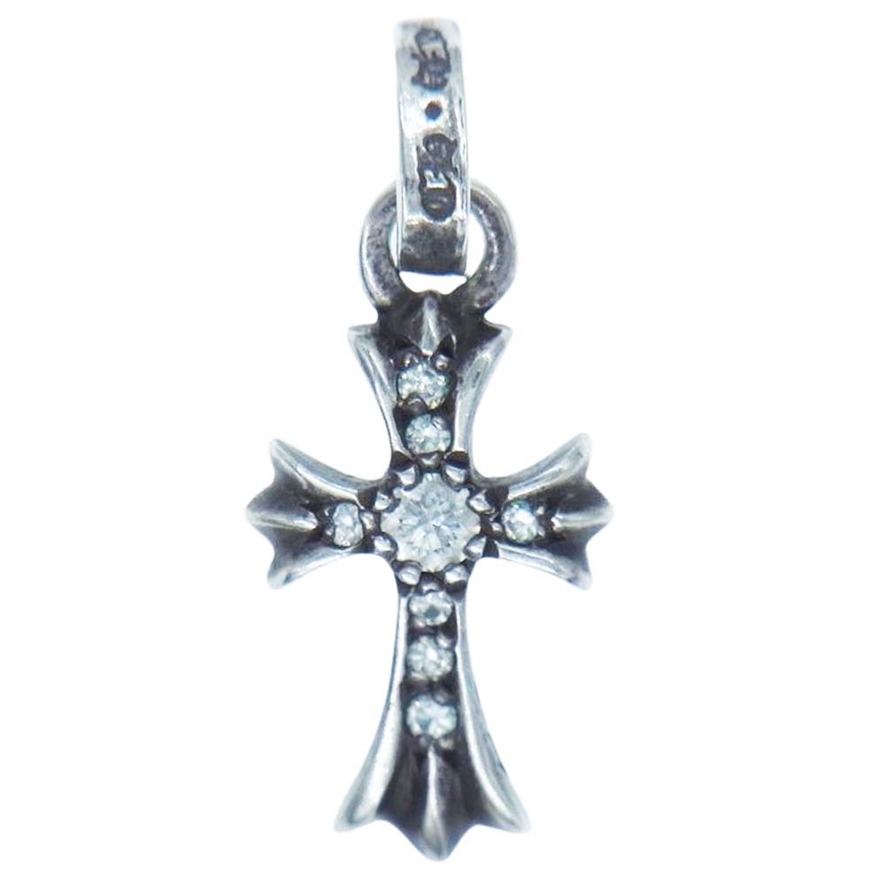 CHROME HEARTS クロムハーツ（原本有） CRS BBYFAT P DMND ベイビーファット チャーム パヴェ ダイヤ ペンダントトップ シルバー系【中古】