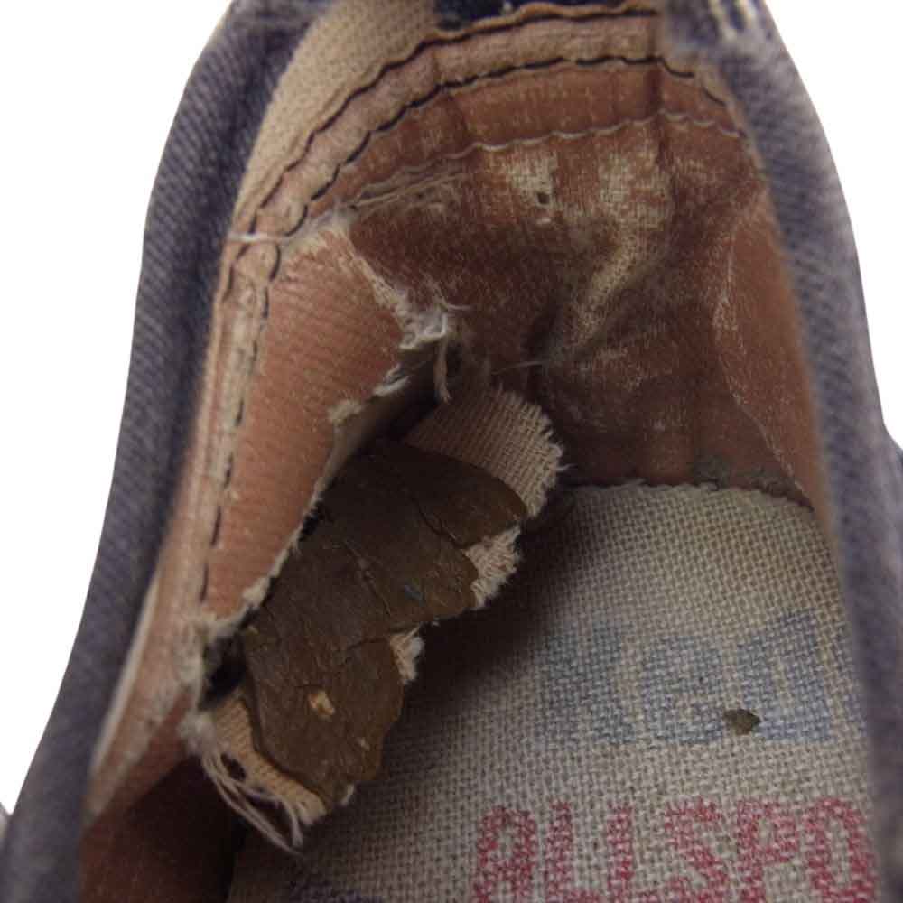 ケッズ 60s 70s USA製 KEDS ALLSPORT CANVAS オールスポーツ キャンバス ローカット スニーカー  表記無(インソール約27cm)【中古】
