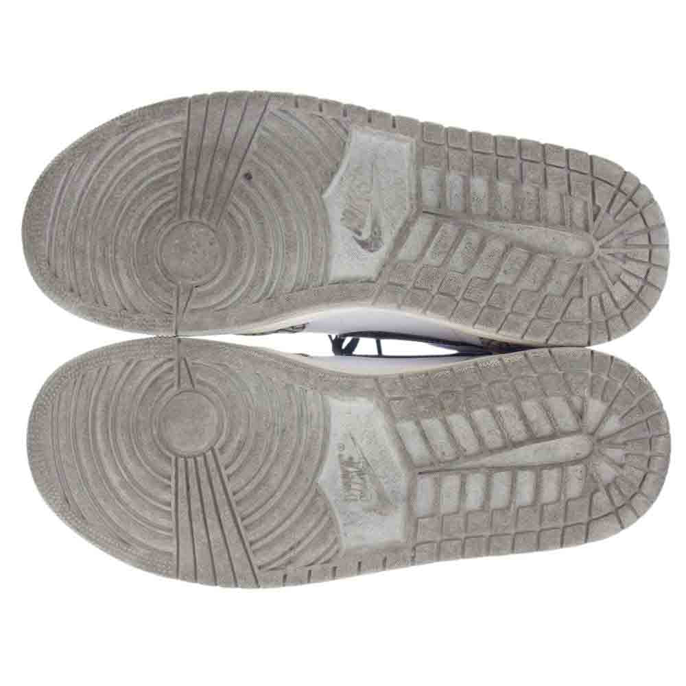 NIKE ナイキ DZ5485-052 Air Jordan 1 High OG White Cement エアジョーダン1 ハイ OG ホワイト セメント スニーカー 27cm【中古】