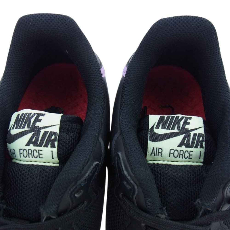 NIKE ナイキ CD4366-001 Air Force 1 React エアフォース1 ロー リアクト スニーカー ブラック系 27.0cm【中古】