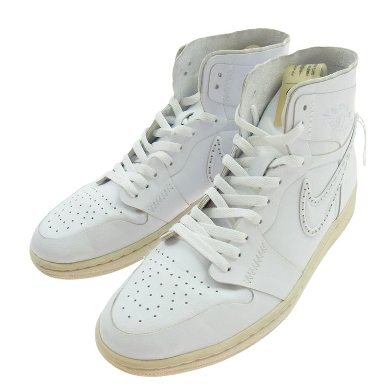 NIKE ナイキ CI5910-110 Air Jordan 1 High Noise Cancelling エアジョーダン 1 ハイ ノイズ キャンセリング スニーカー ホワイト系 29.0cm【中古】