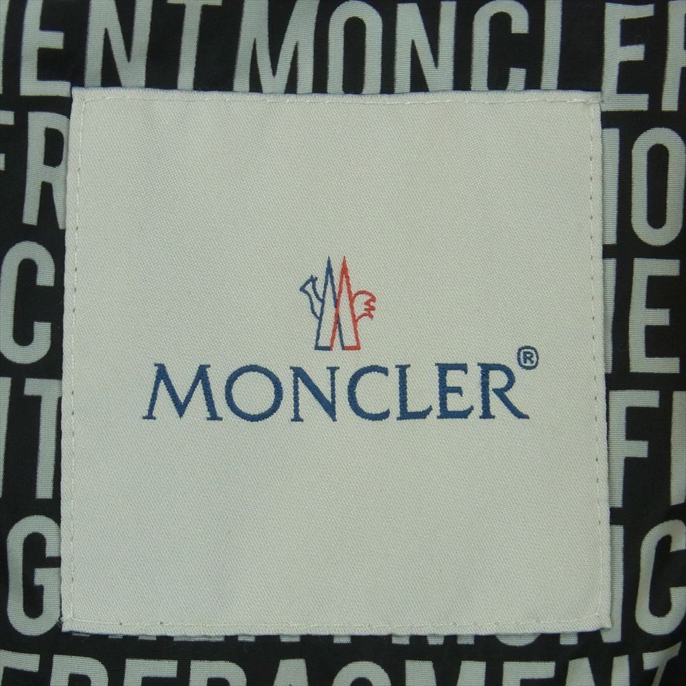 MONCLER モンクレール E109U4100450 FRAGMENT JAZZ GIUBBOTTO JACKET フラグメントデザイン バックロゴ 刺繍 ミリタリー フィールド ジャケット グリーン系 オリーブ系 2【中古】