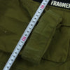 MONCLER モンクレール E109U4100450 FRAGMENT JAZZ GIUBBOTTO JACKET フラグメントデザイン バックロゴ 刺繍 ミリタリー フィールド ジャケット グリーン系 オリーブ系 2【中古】