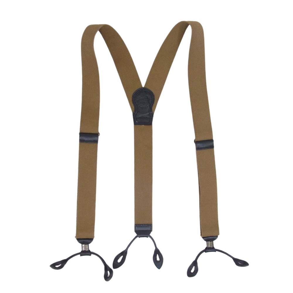 TENDERLOIN テンダーロイン T-SUSPENDERS サスペンダー カーキ系【中古】