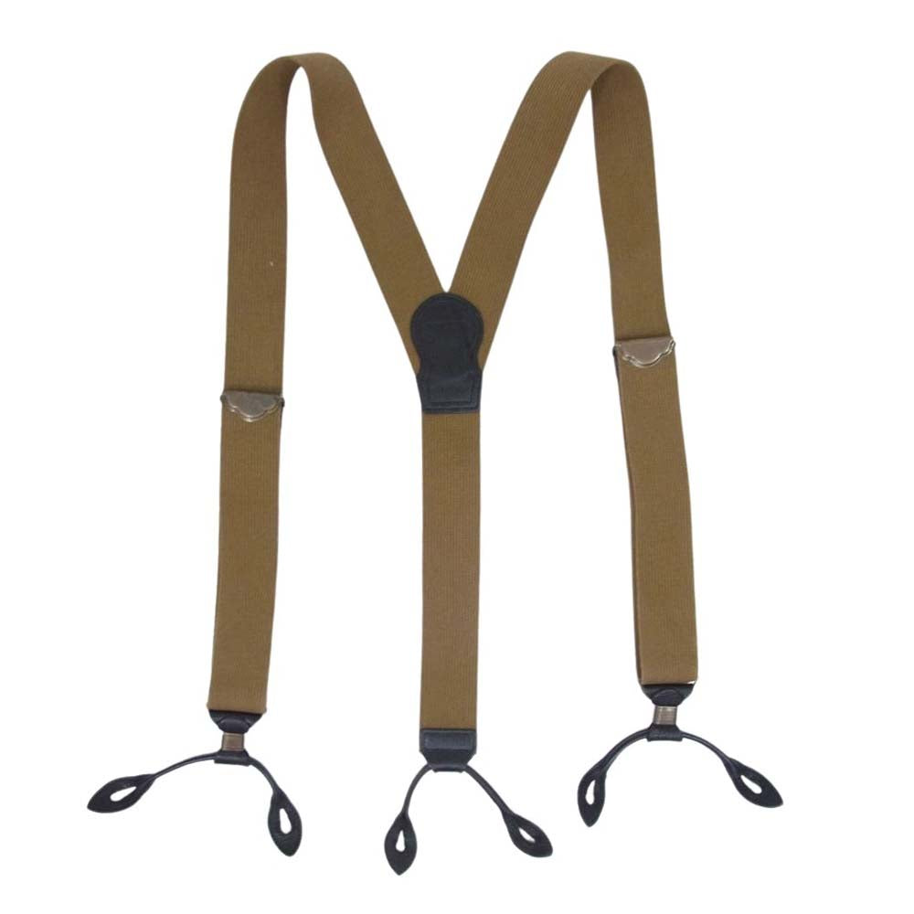 TENDERLOIN テンダーロイン T-SUSPENDERS サスペンダー カーキ系【中古】