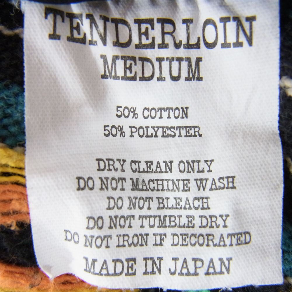 TENDERLOIN テンダーロイン T-GTM JKT グアテマラ ネイティブ ジャケット ブルー系 M【中古】