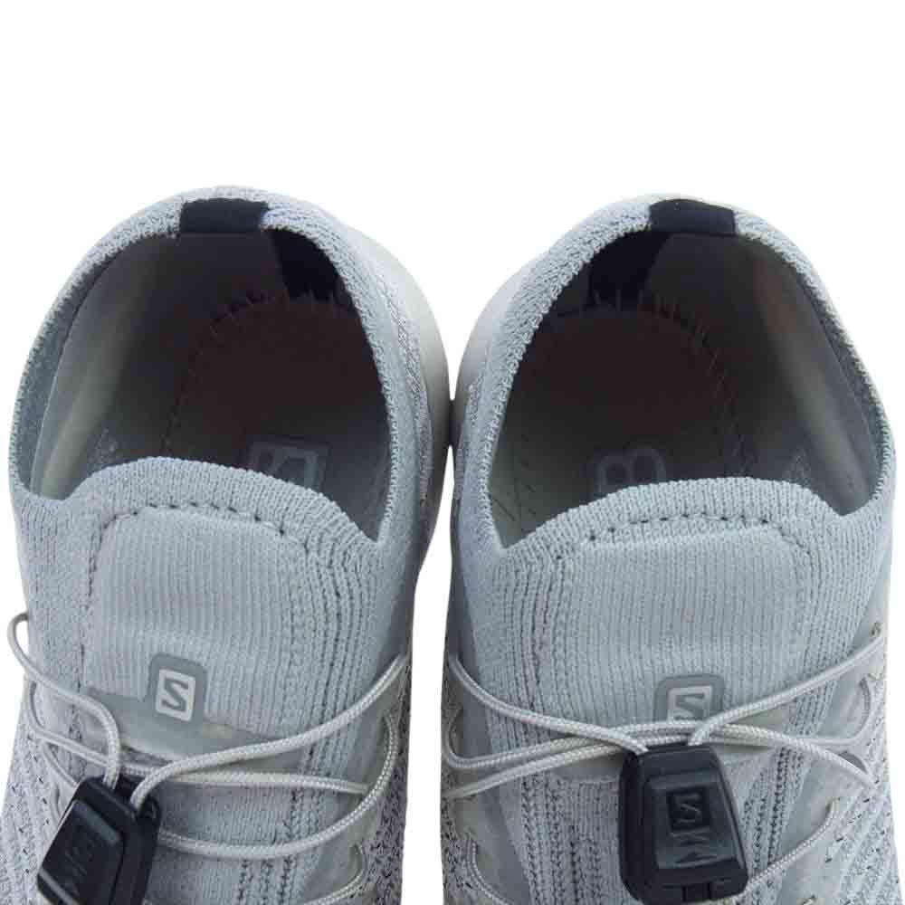 salomon サロモン 413108 Pulsar Trail Professional ローカット スニーカー グレー系 23.5cm【中古】