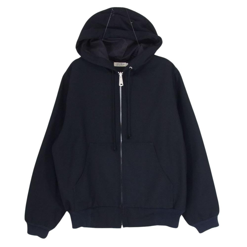 サンリミット W1706051 ウール ジップアップ パーカー ネイビー系 0 【中古】