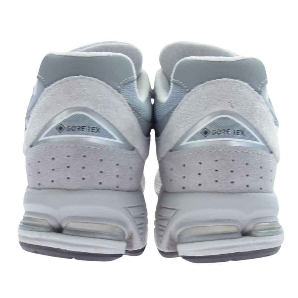 NEW BALANCE ニューバランス M2002RXJ 2002R スエード メッシュ スニーカー グレー系 23cm【中古】