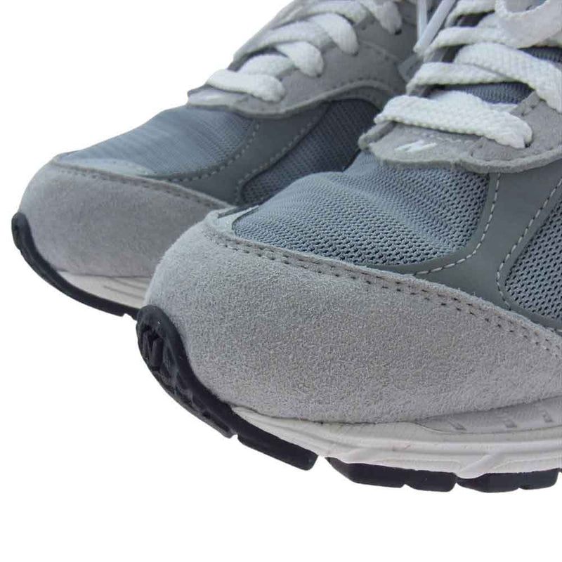 NEW BALANCE ニューバランス M2002RXJ 2002R スエード メッシュ スニーカー グレー系 23cm【中古】