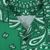 Sacai サカイ 22SS 22-02689M BANDANA Print Shirt バンダナ プリント 半袖 Tシャツ グリーン系 2【中古】