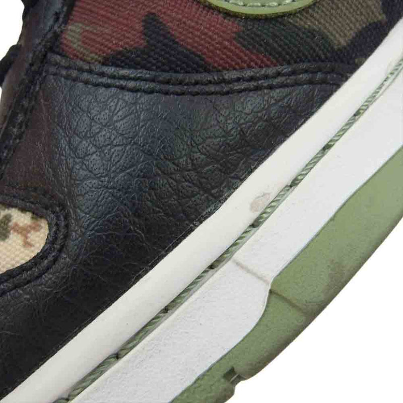 NIKE ナイキ DH0957-001 DUNK LOW SE BLACK MULTI CAMO ダンク ロー SE ブラック マルチ カモ スニーカー マルチカラー系 27.5cm【中古】