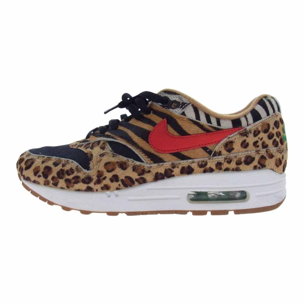 NIKE ナイキ AQ0928-700 × atmos アトモス Air Max 1 DLX Animal Pack エアマックス1 DLX アニマルパックスニーカー マルチカラー系 25.5cm【中古】