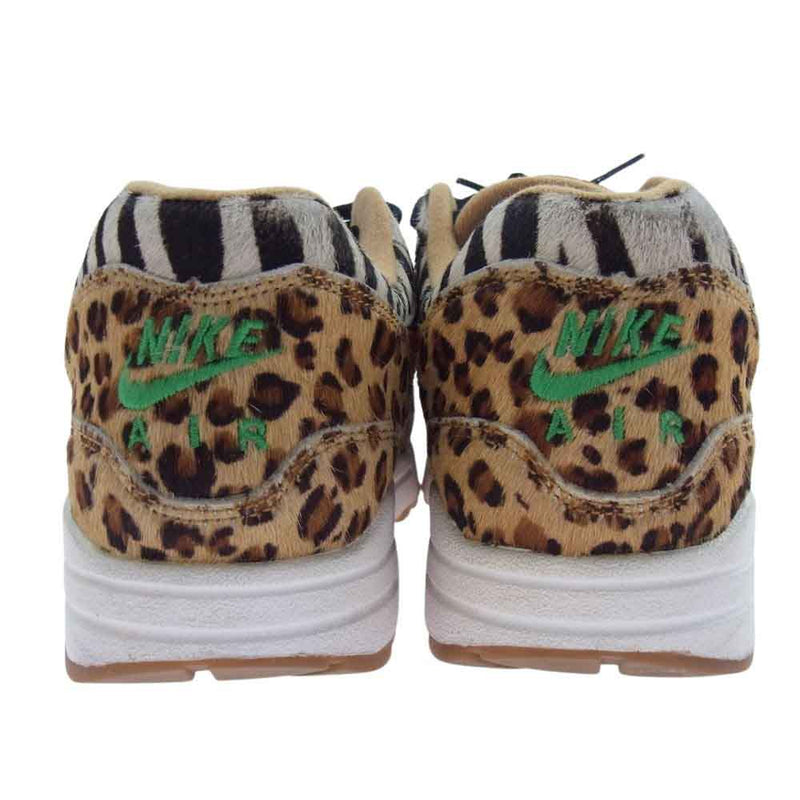 NIKE ナイキ AQ0928-700 × atmos アトモス Air Max 1 DLX Animal Pack エアマックス1 DLX アニマルパックスニーカー マルチカラー系 25.5cm【中古】