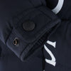 MONCLER モンクレール 20AW F20911B54410 国内正規品 MAURES マウレス ロゴワッペン プリント ダウン ジャケット ネイビー系 3【中古】