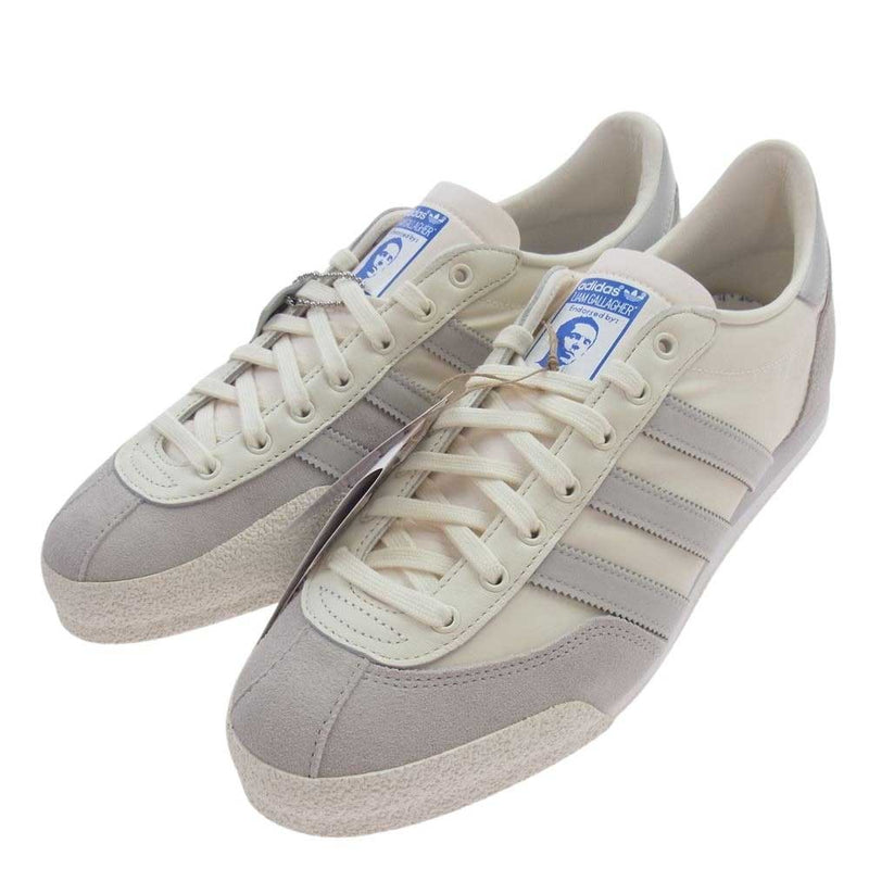 adidas アディダス GW3812 LIAM GALLAGHER X LG2 SPZL リアム ギャラガー × LG2 スペツィアル スニーカー オフホワイト系 グレー系 29.5ｃｍ【新古品】【未使用】【中古】