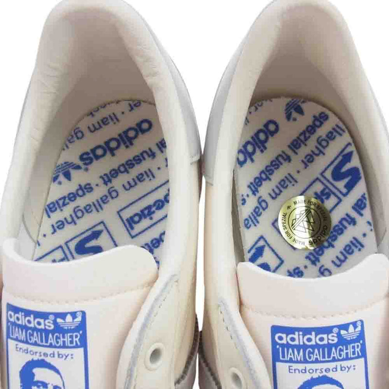 adidas アディダス GW3812 LIAM GALLAGHER X LG2 SPZL リアム ギャラガー × LG2 スペツィアル スニーカー オフホワイト系 グレー系 29.5ｃｍ【新古品】【未使用】【中古】