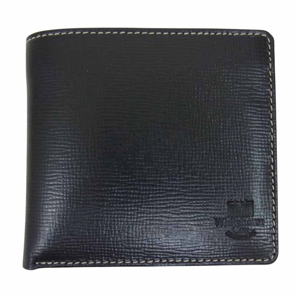 WHITE HOUSE COX ホワイトハウスコックス S7532HL COIN WALLET REGENT BRIDLE コインウォレット リージェント ブライドルレザー ブラック系【極上美品】【中古】