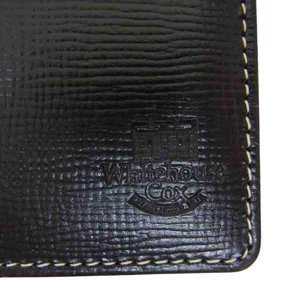 WHITE HOUSE COX ホワイトハウスコックス S7532HL COIN WALLET REGENT BRIDLE コインウォレット リージェント ブライドルレザー ブラック系【極上美品】【中古】