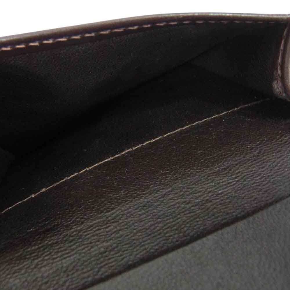 WHITE HOUSE COX ホワイトハウスコックス S1058  SMALL 3FOLD WALLET BRIDLE ブライドルレザー ブラウン系【極上美品】【中古】