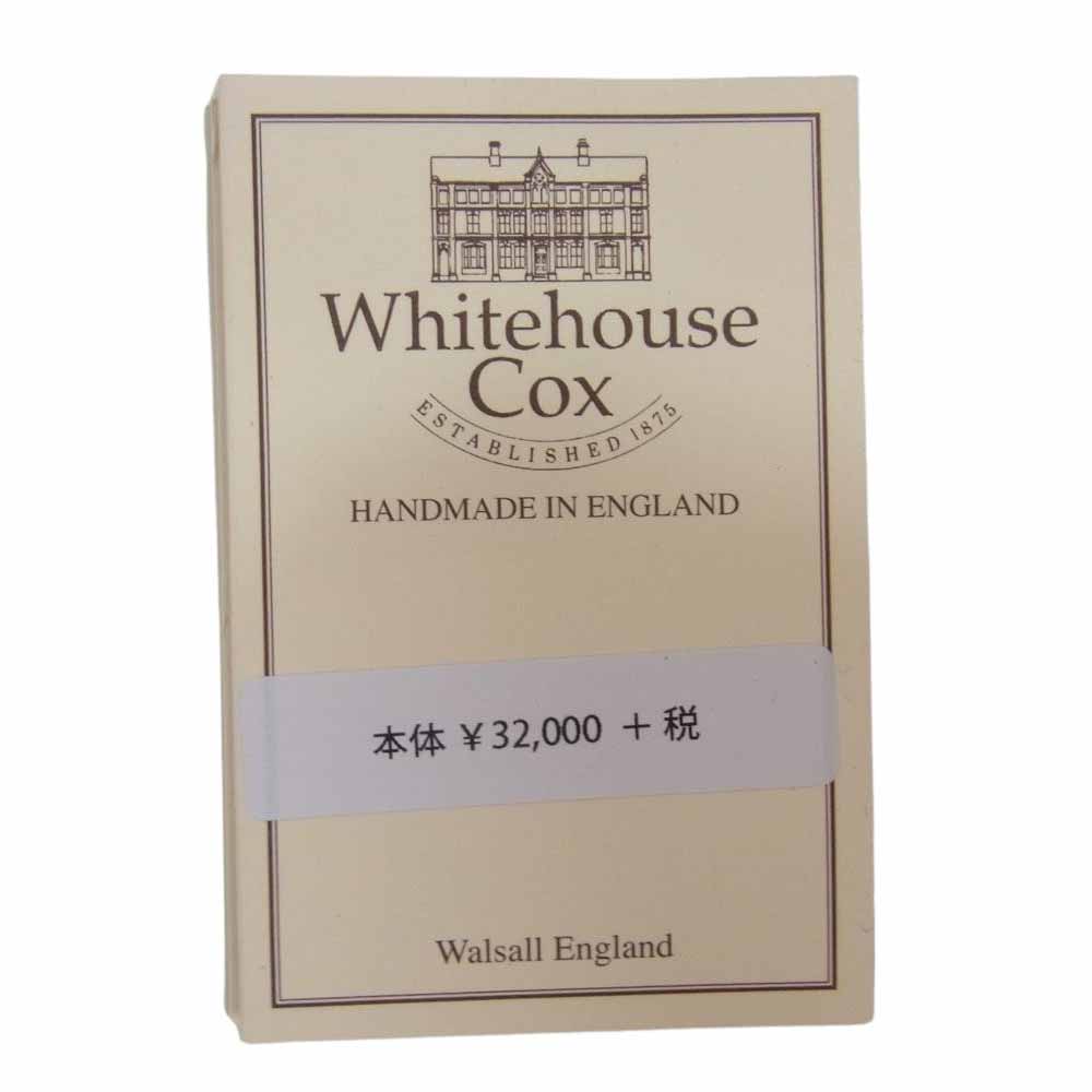 WHITE HOUSE COX ホワイトハウスコックス S1975HL COMPACT WALLET BRIDLE コンパクト ウォレット ブライドルレザー グリーン系【新古品】【未使用】【中古】