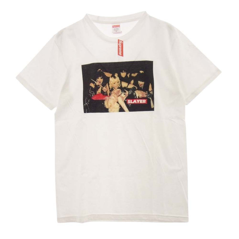 Supreme シュプリーム 16AW  Slayer Altar Tee スレイヤー プリント Tシャツ ホワイト系 M【新古品】【未使用】【中古】