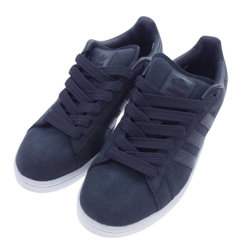 adidas アディダス HQ8875 DESCENDANT Campus Dark Gray ディセンダント キャンパス ダーク グレー ローカット スニーカー ネイビー系 26.5cm【美品】【中古】