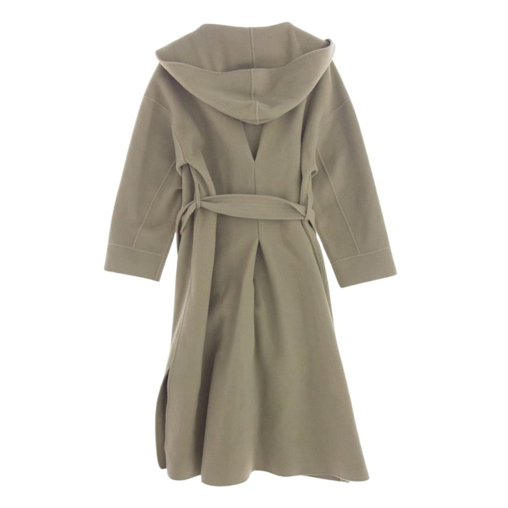 フレイアイディー FWFC205003 MANTECO フードリーバー ウール コート MNT 1【中古】