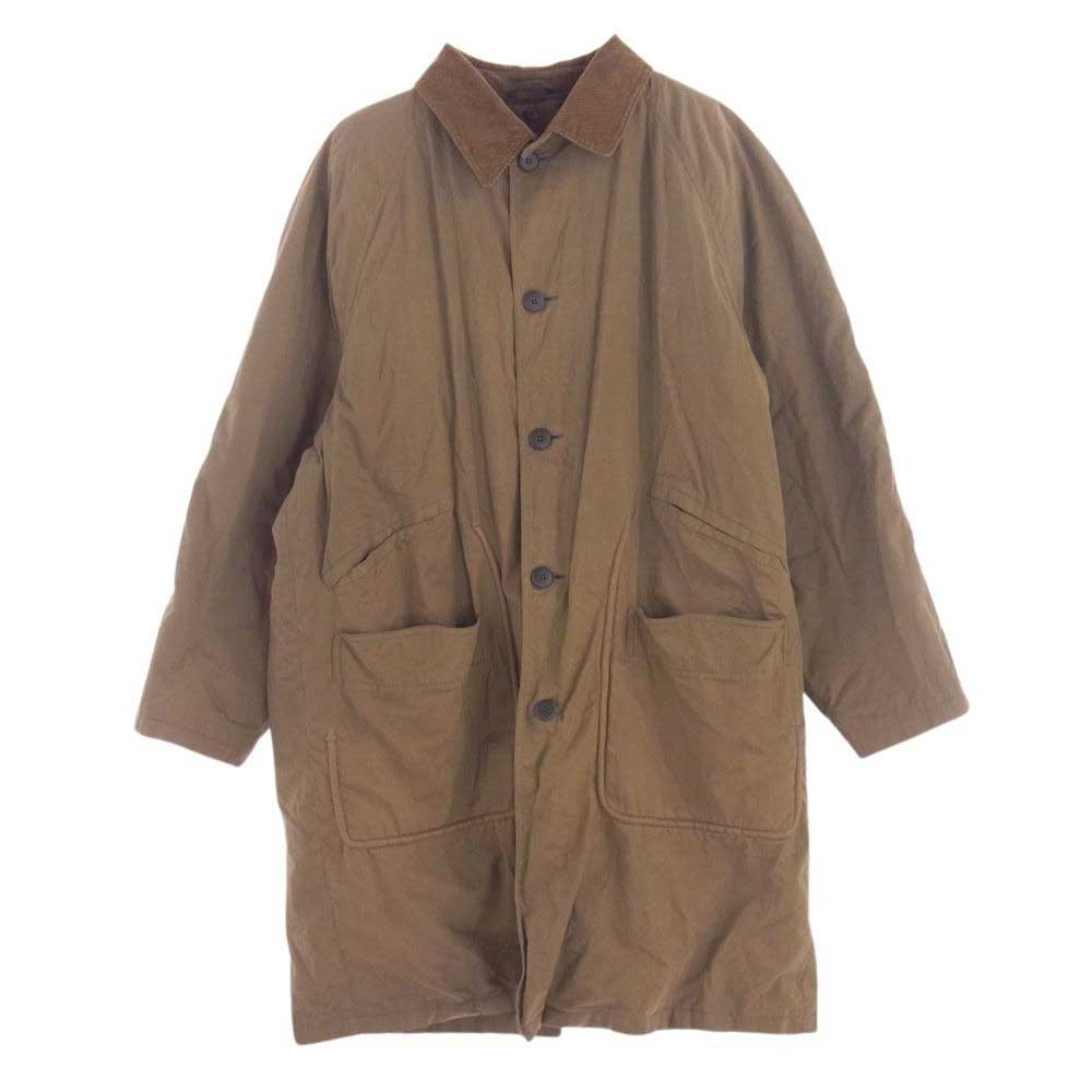 イタリアン ダービー ライナー付き ミリタリー コート ジャケット ブラウン系 48【中古】