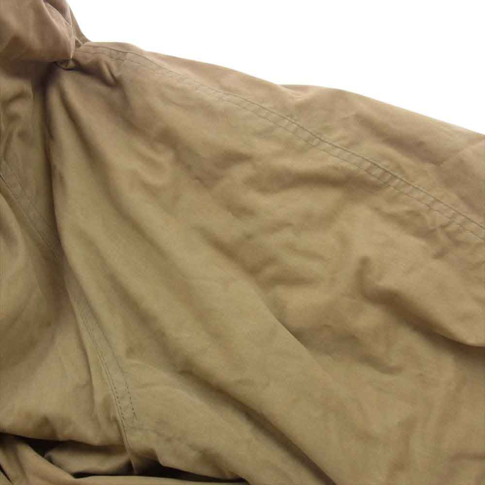 イタリアン ダービー ライナー付き ミリタリー コート ジャケット ブラウン系 48【中古】