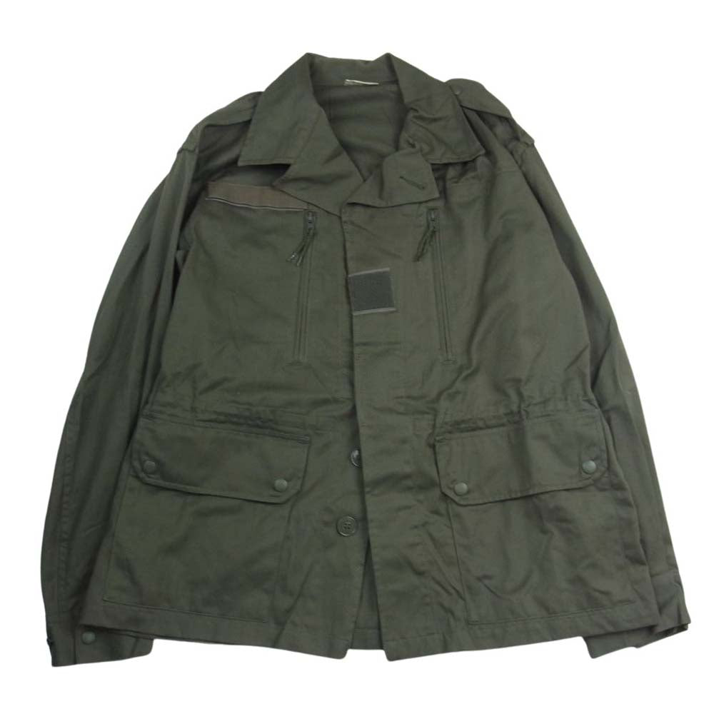 フランス軍 104C ヘリンボーン F1 ミリタリー ジャケット カーキ系【中古】