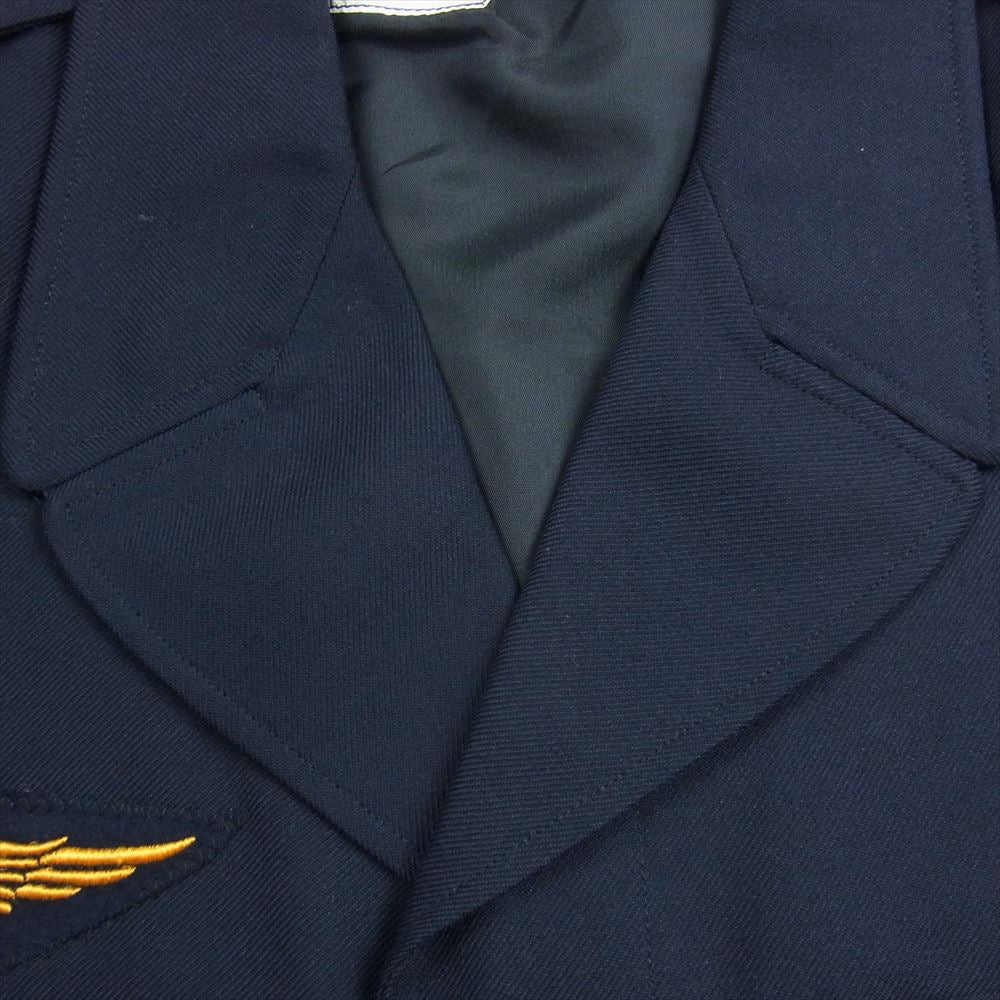 フランス軍 AIR FORCE 空軍 アイク ジャケット ネイビー系【中古】