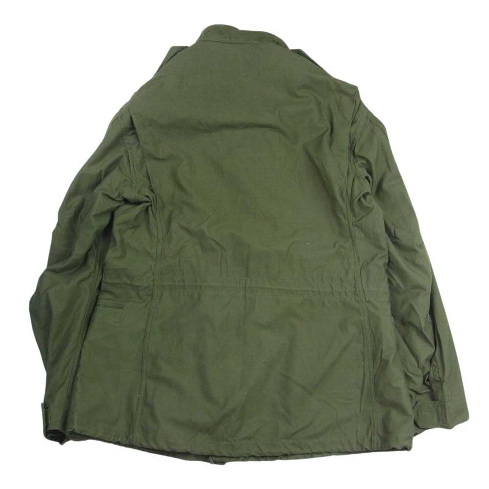 米軍 8415-00-782-2936 70s ALPHA INDUSTRIES M65 Field Jacket M-65 フィールド ミリタリー ジャケット カーキ系 S【中古】