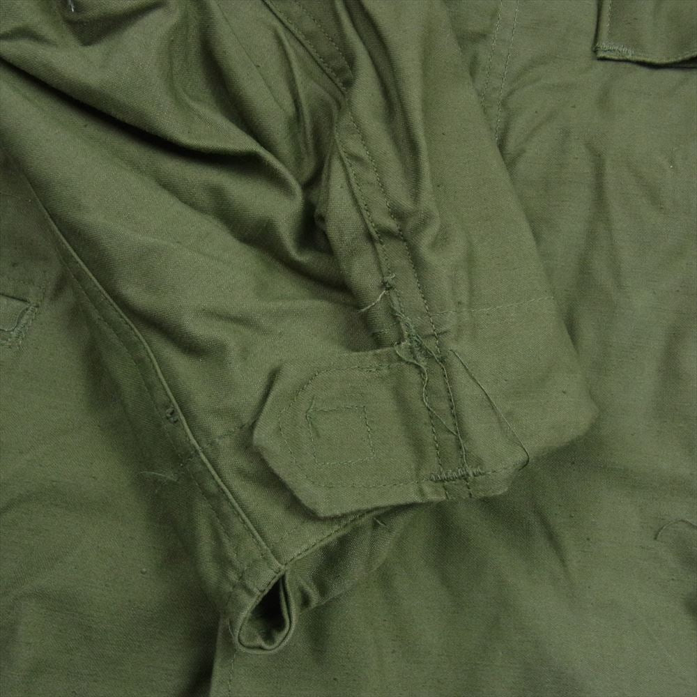 米軍 8415-00-782-2936 70s ALPHA INDUSTRIES M65 Field Jacket M-65 フィールド ミリタリー ジャケット カーキ系 S【中古】