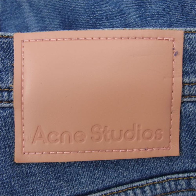 ACNE STUDIOS アクネストゥディオズ B00174 River スリム フィット ジーンズ デニム パンツ インディゴブルー系 33【中古】