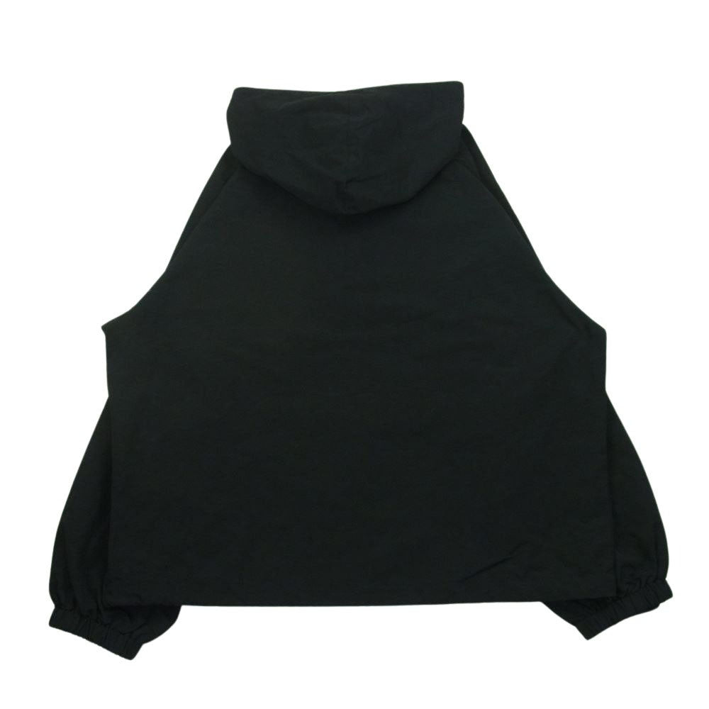 ウィリーチャバリア AAC301 ZIP ANORAK ジップ アノラック パーカー ナイロン ジャケット ブラック系 L【中古】