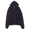 CELINE セリーヌ 2AD5O048T 38OW トリオンフ フード セーター ジップアップ パーカーウール カシミヤ混 ブラック ブラック系 XXL【極上美品】【中古】