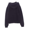 CELINE セリーヌ 2AD5O048T 38OW トリオンフ フード セーター ジップアップ パーカーウール カシミヤ混 ブラック ブラック系 XXL【極上美品】【中古】