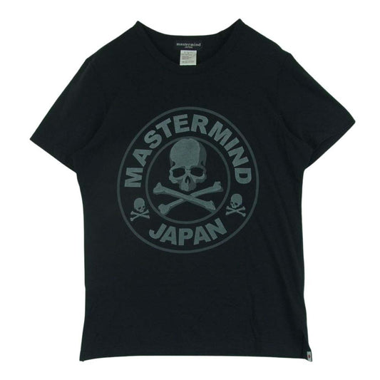 mastermind JAPAN マスターマインドジャパン MY-TS52-020 サークル スカル プリント 半袖 Tシャツ ブラック系 M【中古】